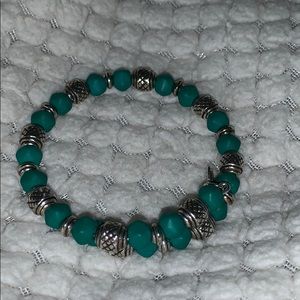 Alex and ani green bracelet